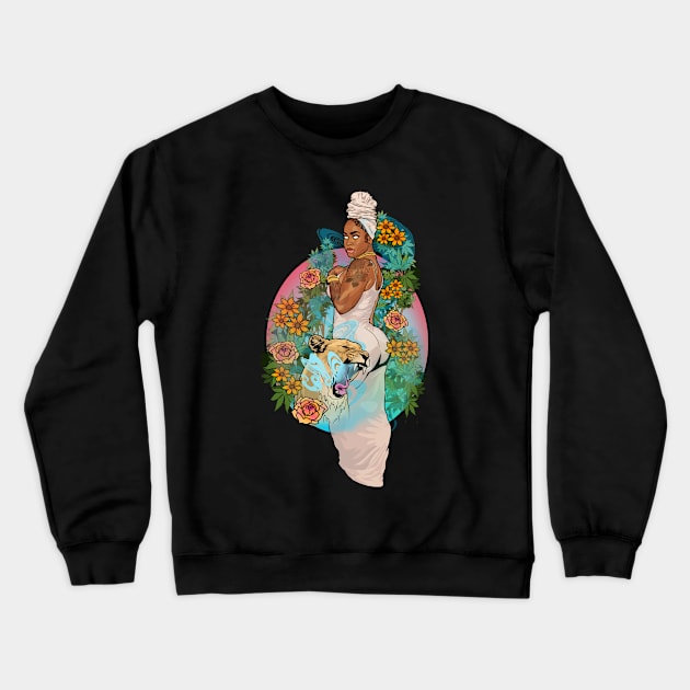 Angel Drip 07 Crewneck Sweatshirt by Latt1Arts 